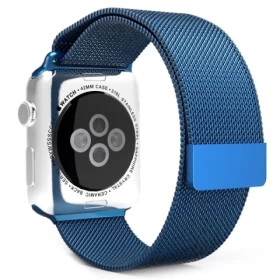 Ремешок миланский сетчатый для Apple Watch 42мм, Синий