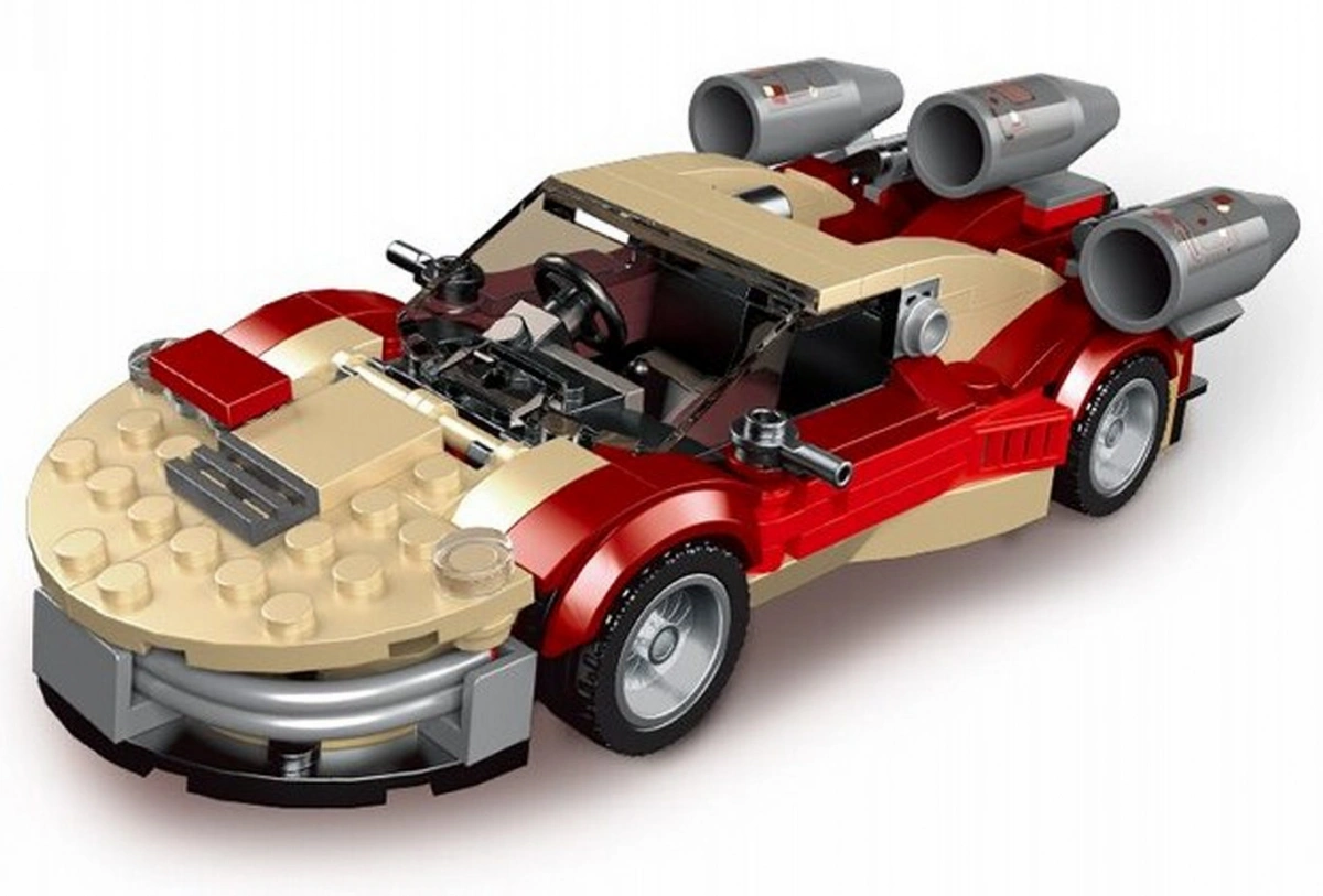 Конструктор Mould King Models 27017. Спорткар Люка Скайуокера, 302 деталей. Фото 2