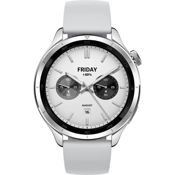 Умные часы XiaoMi Watch S4, Silver (BHR9197GL). Фото 2