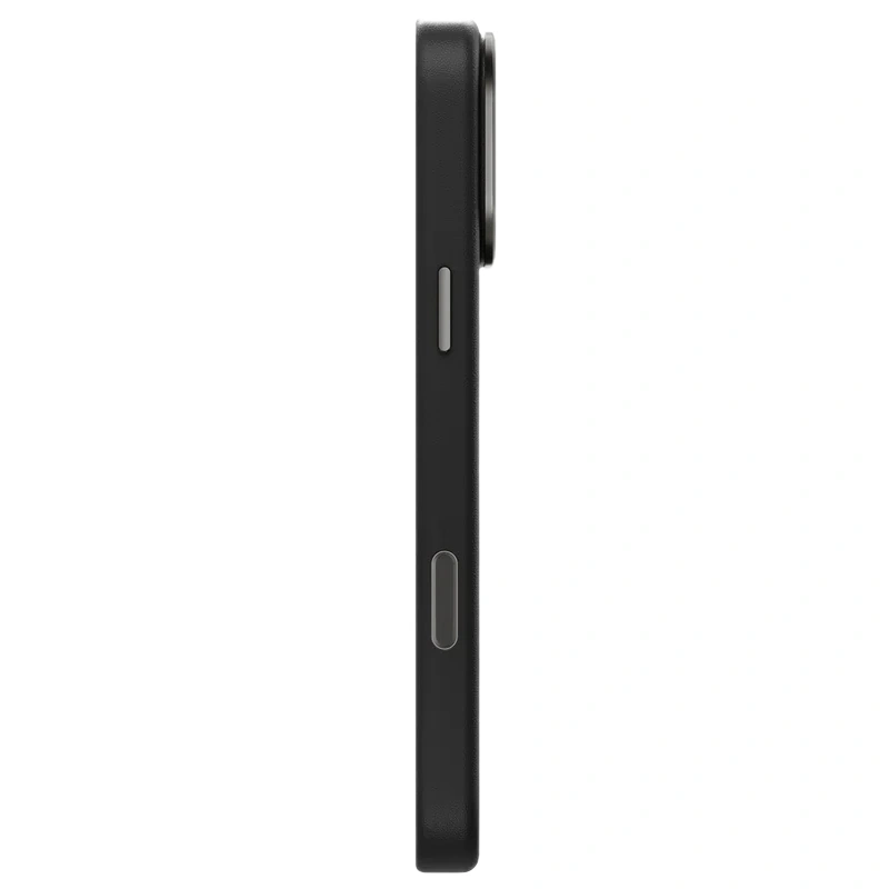 Накладка Uniq для iPhone 18 Pro Max / iPhone 17 Pro Max Lyden DS Vegan Leather Case (MagSafe), Dallas Black (IP6.9P(2026)-LYDMDBLK). Фото 3