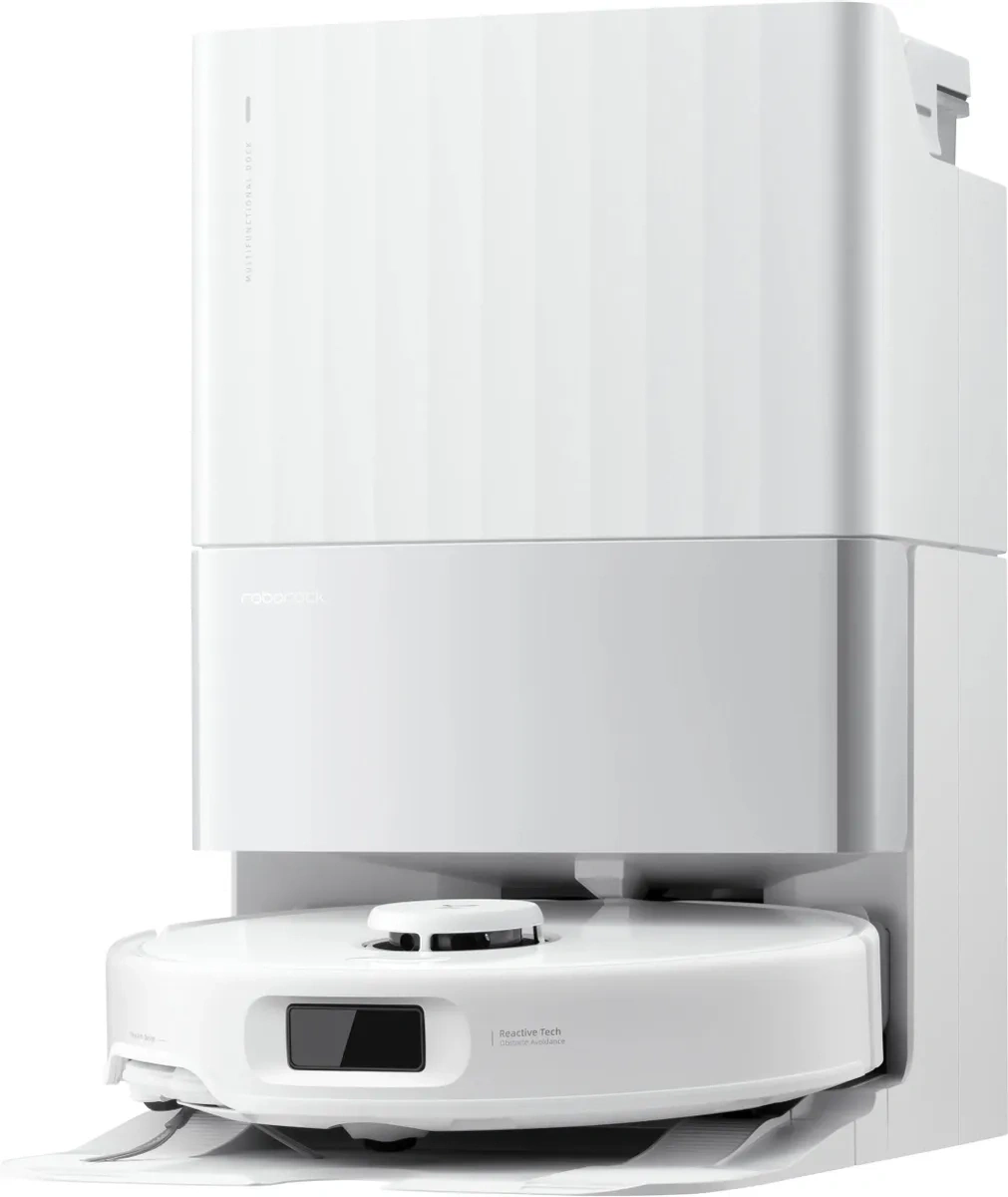 Робот-пылесос Roborock Qrevo EdgeC, White (RRE0VCM). Фото 1