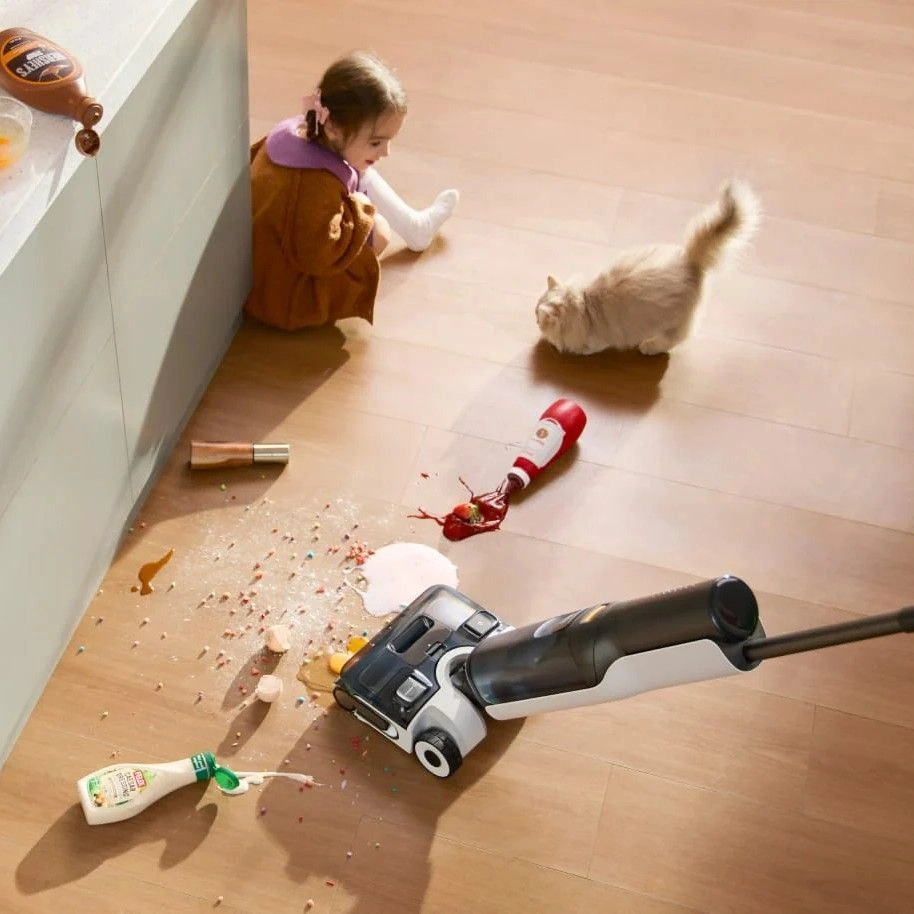 Вертикальный моющий пылесос Roborock F25 ALT (WD5M4A), Black. Фото 2