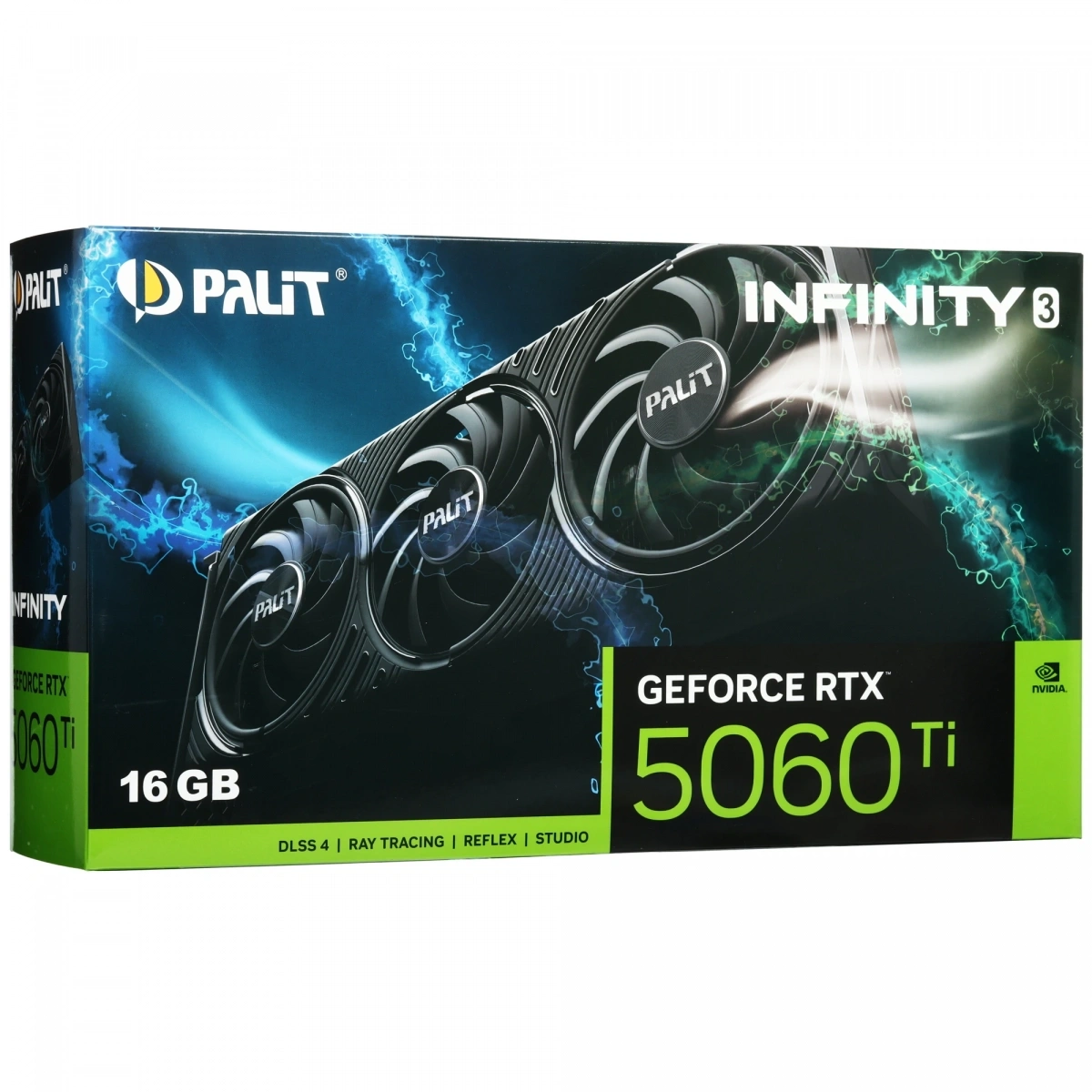Видеокарта Palit GeForce RTX 5060 Ti Infinity 3 V1 16Гб GDDR7 128 bit PCIe 5.0. Фото 6