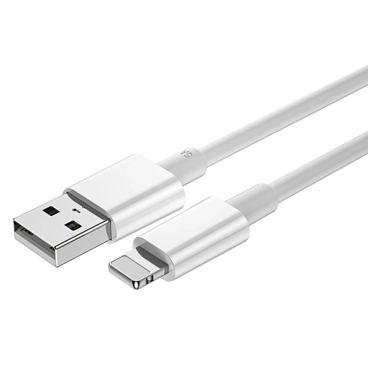Кабель Wiwu USB to Lightning 1.2м, 2.4A, White (Wi-C006). Фото 2