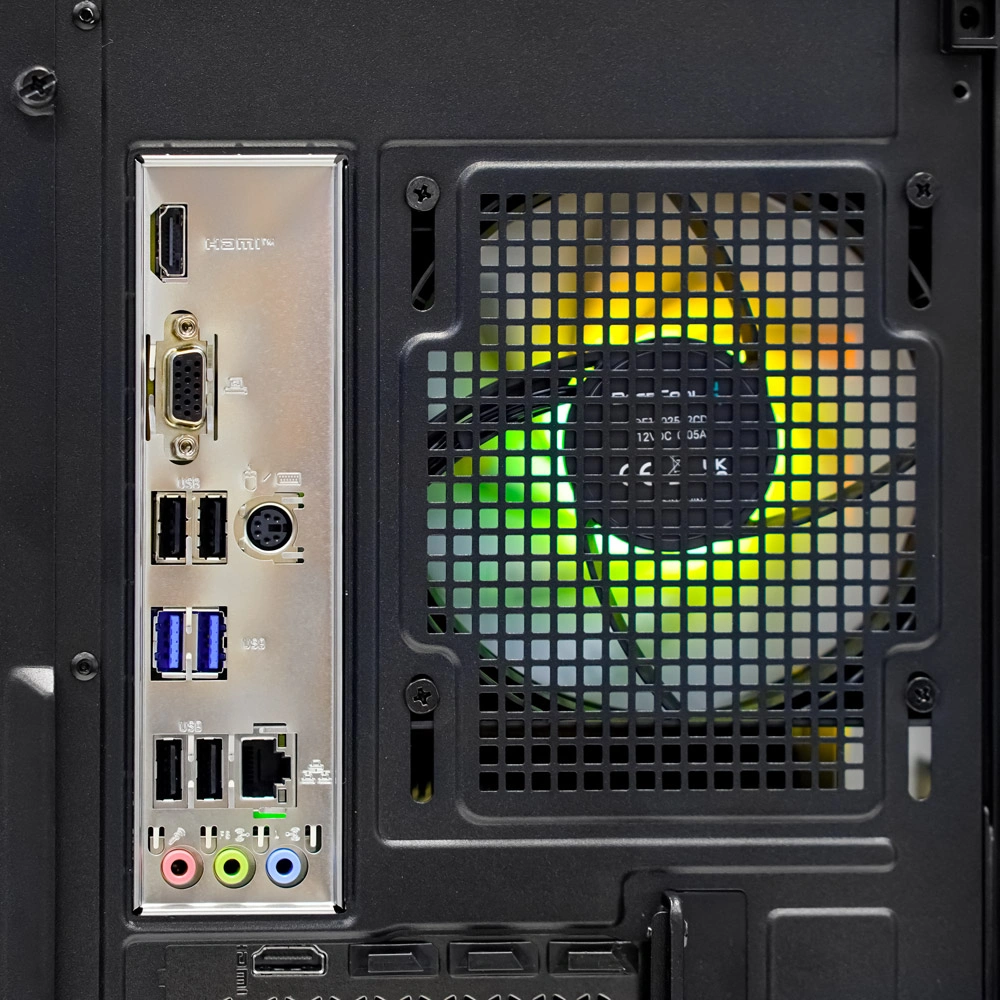 Системный блок CORE M (CH360 Intel Core i5-12400F, 32Гб DDR4, RTX5060, SSD 1Тб M.2, MSI B760M-E, 650Вт). Фото 5