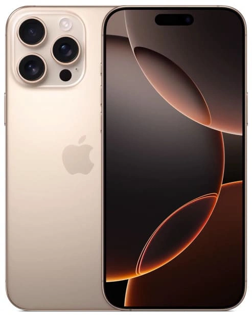 Смартфон Apple iPhone 16 Pro Max 256Gb Desert Titanium (Dual SIM). Фото 1