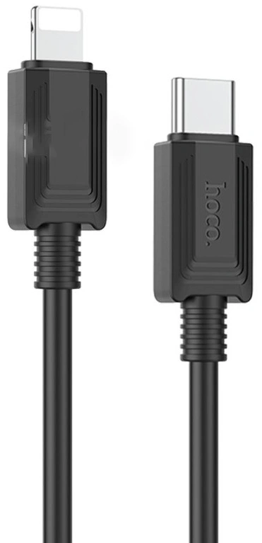 Кабель Hoco X73 PD Type-C- Lightning 1m, Чёрный. Фото 1