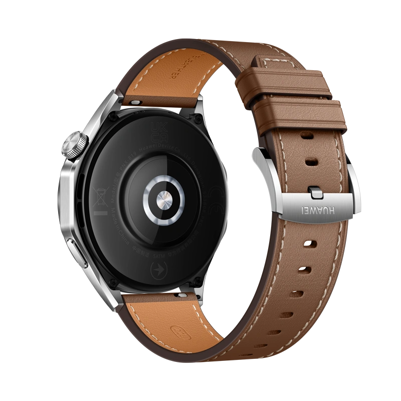 Умные часы Huawei Watch GT 4 46mm, Коричневый/Коричневый кожаный ремешок (PNX-B19). Фото 3