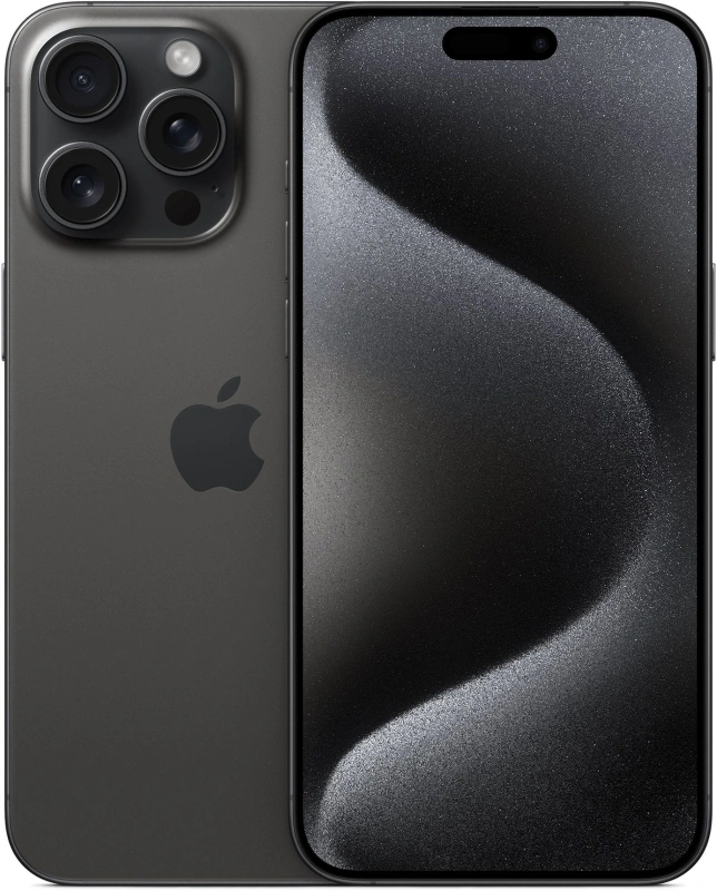 Смартфон Apple iPhone 15 Pro Max 1Tb Black Titanium (eSIM+SIM). Фото 1