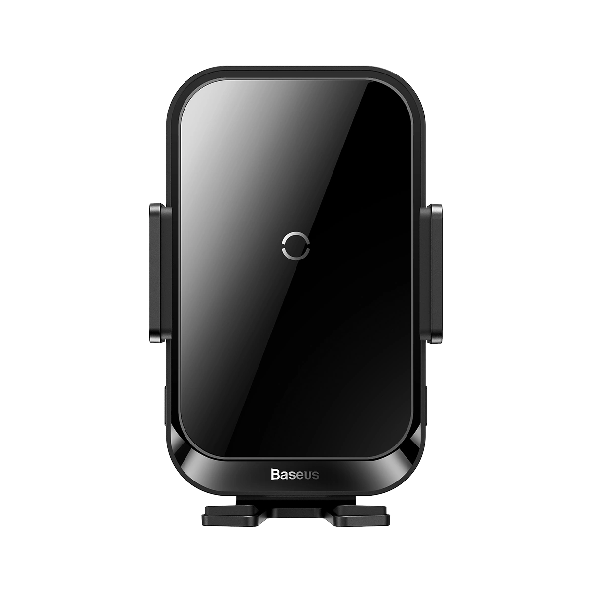 Держатель Baseus Halo Electric Wireless Charging Car Mount 15W, Black (SUDD000001). Фото 1
