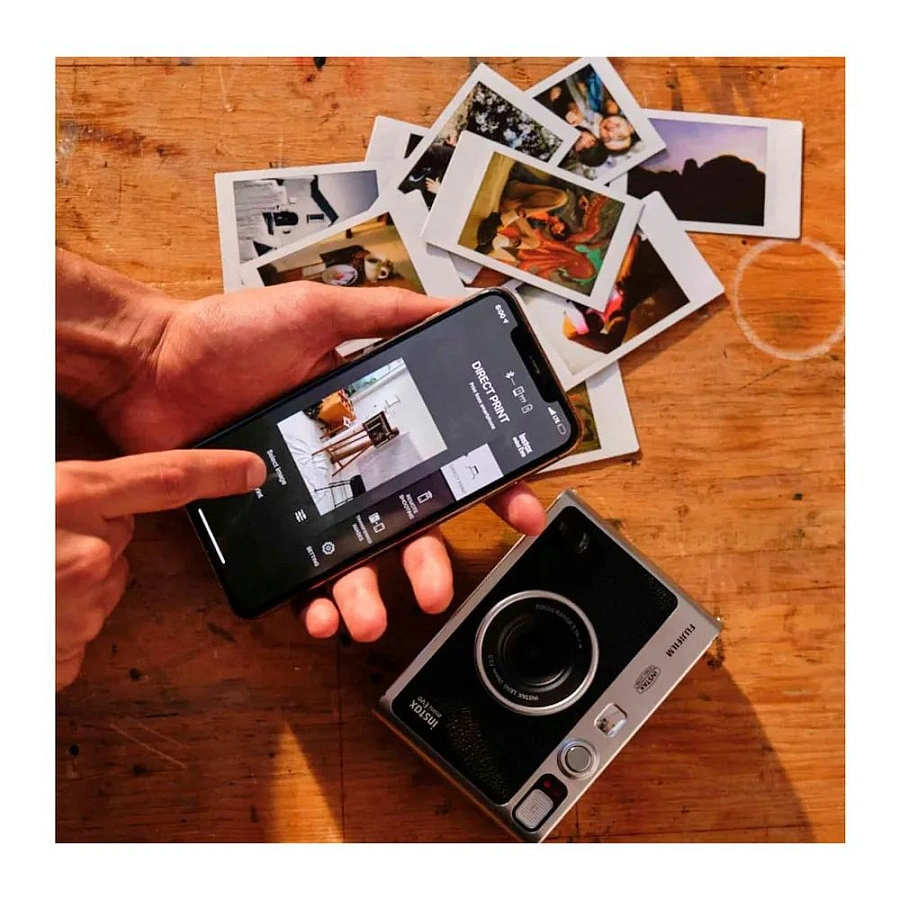 Фотоаппарат моментальной печати Fujifilm Instax Mini Evo, Black. Фото 6