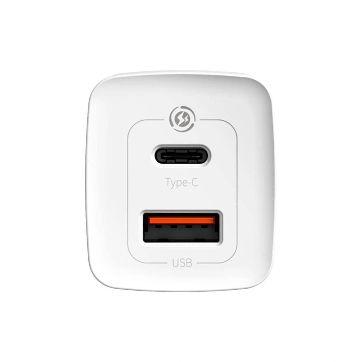 Сетевое зарядное устройство Baseus GaN2 Lite Quick Charger C+U 65W, White (CCGAN2L-B02). Фото 4