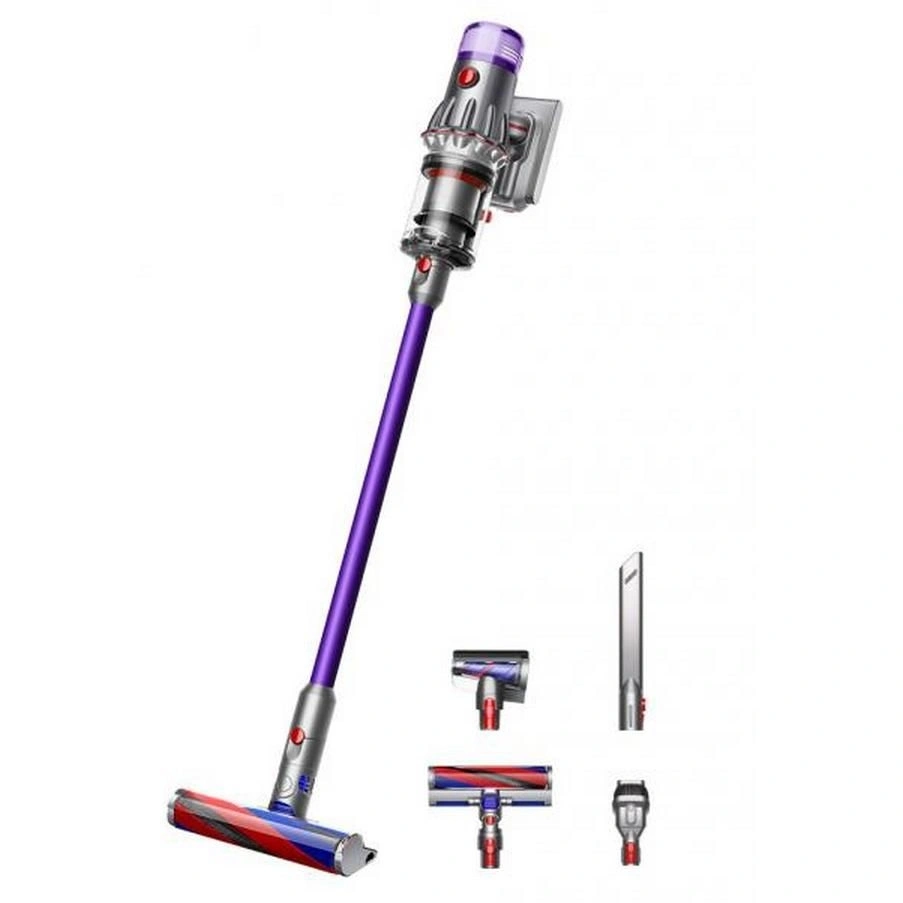 Беспроводной пылесос Dyson V12 Origin, Iron/Purple (SV49). Фото 1