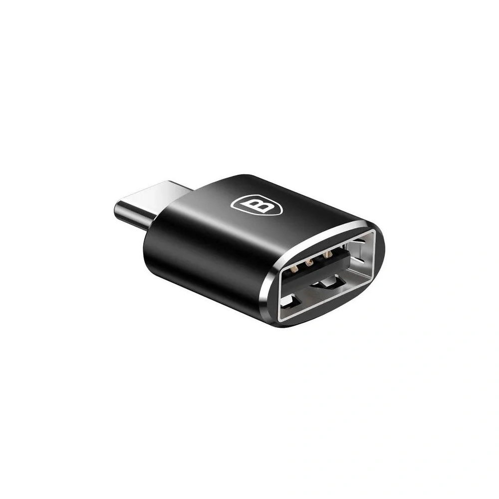Переходник Baseus Adapter Converter USB-C - USB-A, Чёрный CATOTG-01. Фото 2