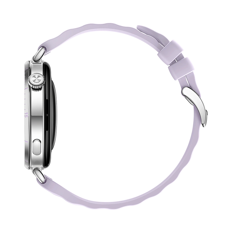 Смарт-часы Huawei Watch GT 6 41мм, Фиолетовый, Ремешок сиреневый из фторэластомера (KSU-B19). Фото 4