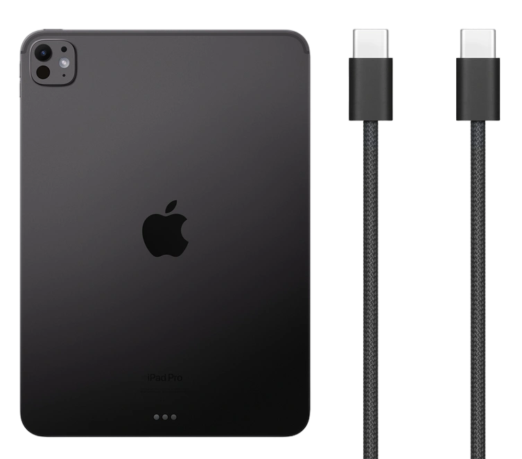 Apple iPad Pro 11" (2024) Wi-Fi 256Гб Космический чёрный (MVV83TY/A) (без блока). Фото 5