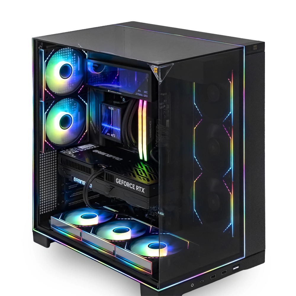 Системный блок CORE SIGNATURE (TR-A70 Vision Ryzen 9 9800X3D, 32Gb DDR5, RTX5080, SSD 2Tb M.2, GIGABYTE B850, 850Вт). Фото 3