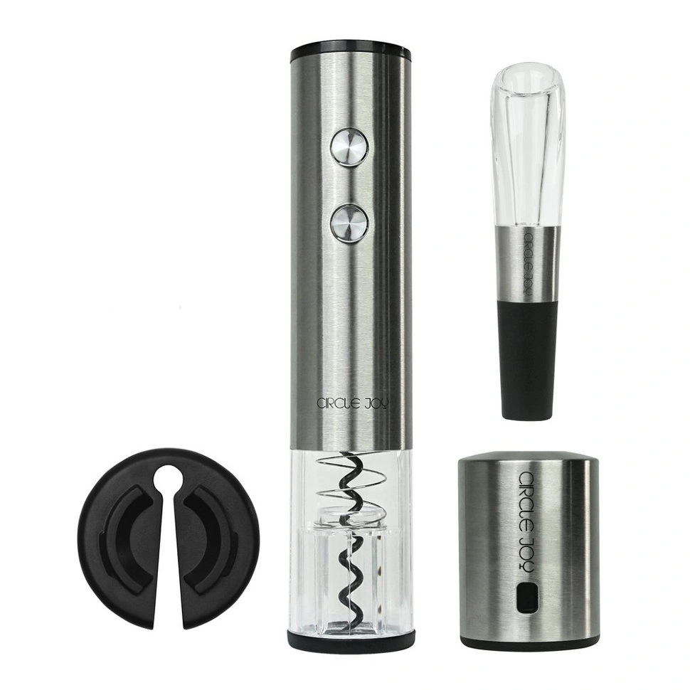 Винный набор Circle Joy 4 in 1 set in a gift box. Фото 2