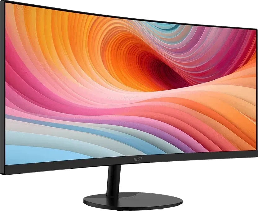 Монитор MSI Pro MP341CQ 120Гц 3K VA 34", Чёрный (9S6-3PB2CT-212). Фото 3