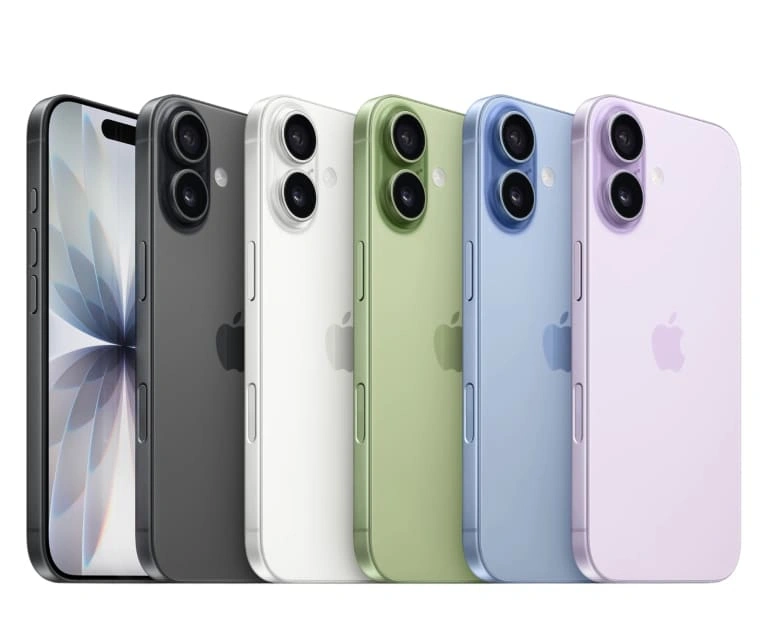 Смартфон Apple iPhone 17 256Гб, Голубой (eSIM+SIM) (Без RuStore). Фото 5