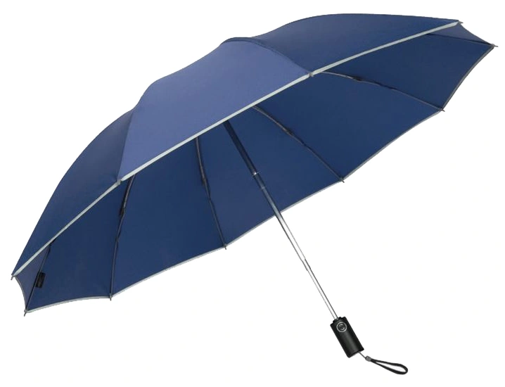 Зонт с фонарем Zuodu Automatic Umbrella LED ZD-BL, Синий. Фото 1