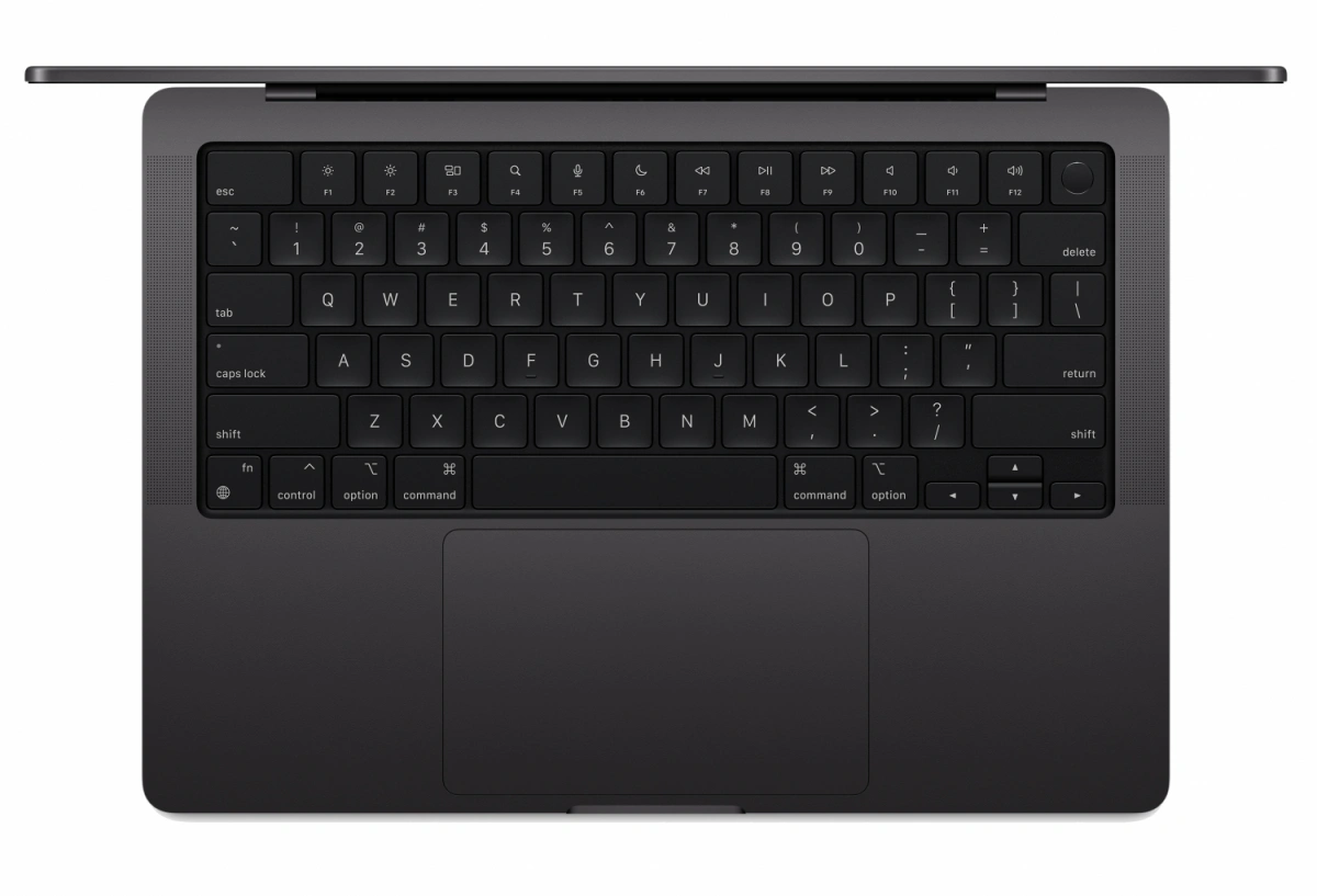 Apple MacBook Pro 14" (2024) 1Тб Космический чёрный (MX2J3) (M4 Pro 14-ядер CPU/20-ядер GPU, 24 ГБ, 1 ТБ SSD). Фото 2