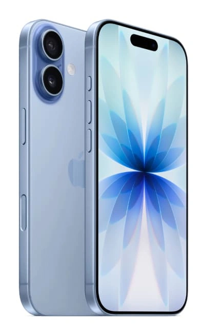 Смартфон Apple iPhone 17 256Гб, Голубой (eSIM+SIM) (Без RuStore). Фото 2