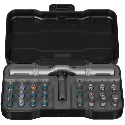 Реверсивная отвертка с набором бит AtuMan RS1 Multipurpose Ratchet Screwdriver Set (24 в 1). Фото 1