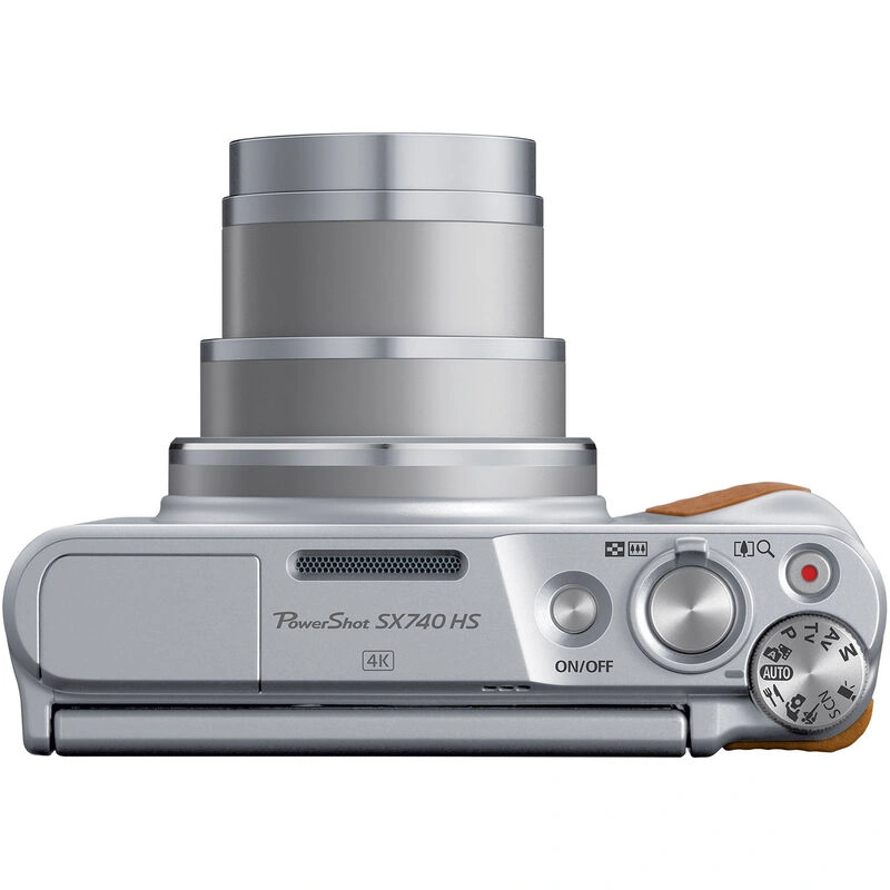 Фотоаппарат Canon PowerShot SX740 HS, Серебристый (Английский язык). Фото 4