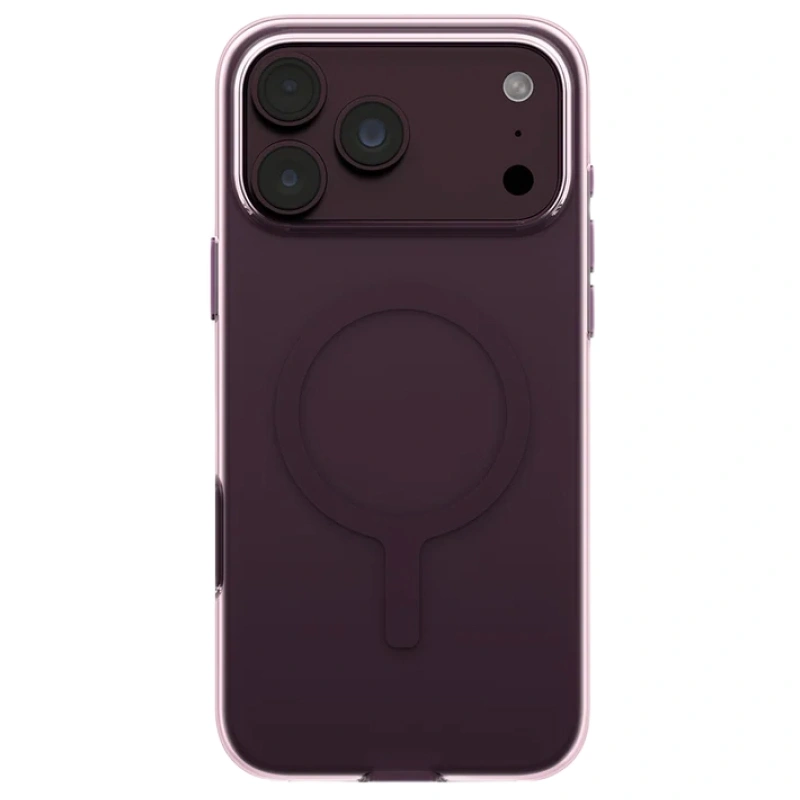 Накладка Uniq для iPhone 18 Pro Max / iPhone 17 Pro Max Clario Eco-Friendly Case (MagSafe), Fig Purple (IP6.9P(2026)-CLARMFPUR). Фото 2