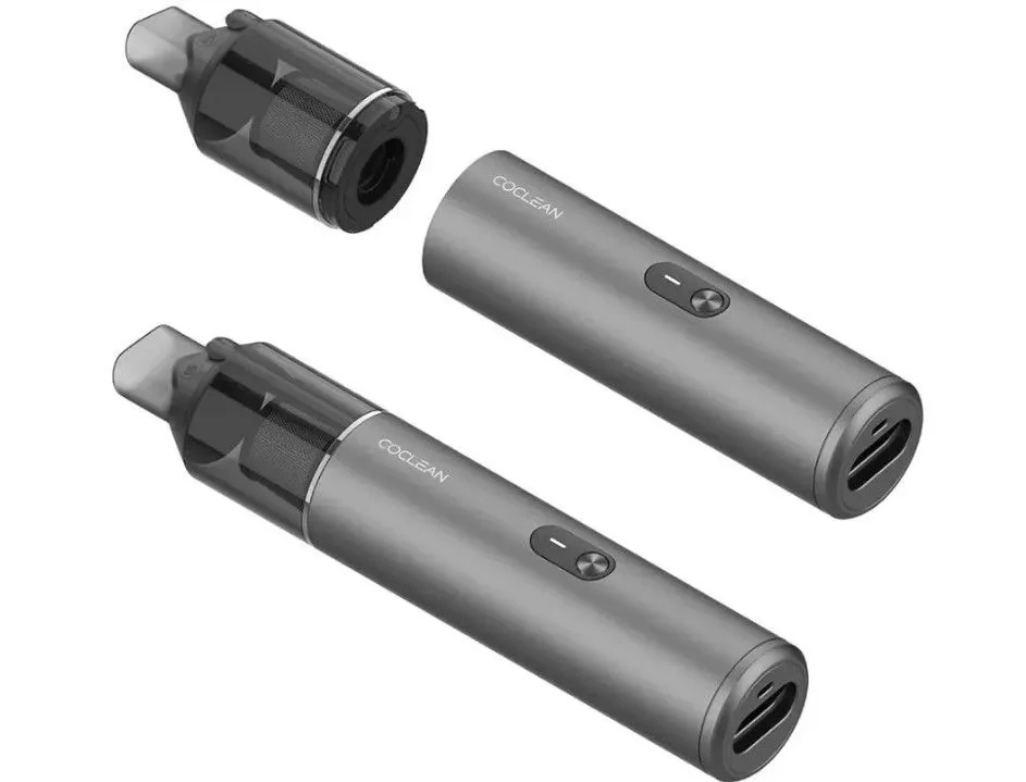 Портативный пылесос CoClean Portable Vacuum Cleaner FV3 (C2), Серебристо-серый. Фото 2