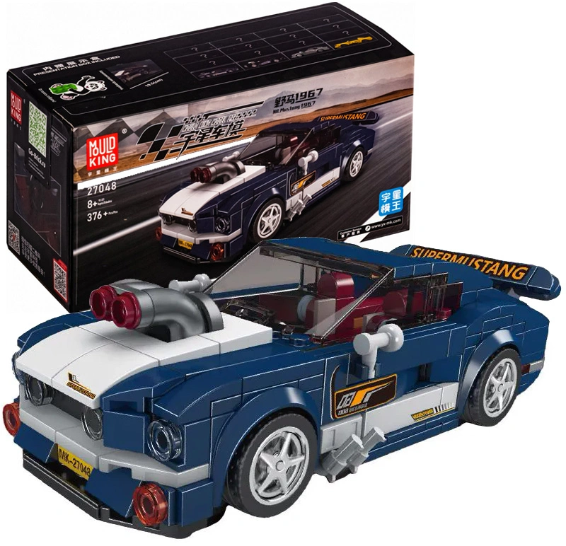 Конструктор Mould King Models 27048. Mustang 1967, 376 деталей. Фото 1