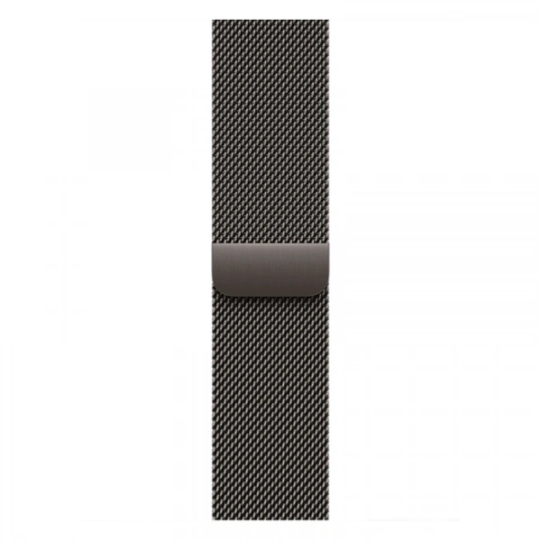 Apple Watch Series 11 GPS + Cellular, 46 мм, Slate Titanium, Миланская петля "Slate", M/L (MFD44). Фото 3