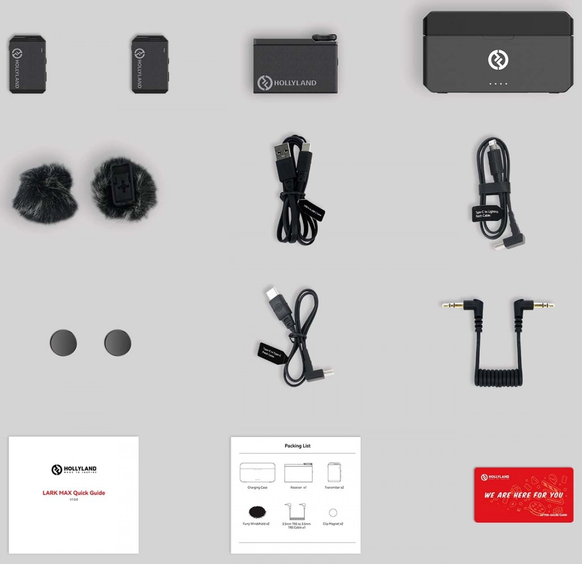 Петличная радиосистема Hollyland LARK MAX Duo, Чёрная (комплект беспроводных микрофонов). Фото 6