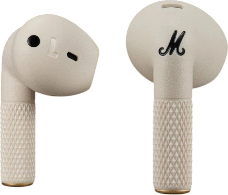 Беспроводные наушники Marshall Minor IV, Кремовые. Фото 4