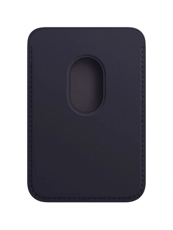 Магнитный бумажник Leather Wallet MagSafe для iPhone, Ink. Фото 2