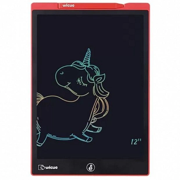 Планшет для рисования Wicue LCD Writing Tablet 12" WNB412, Красный. Фото 1