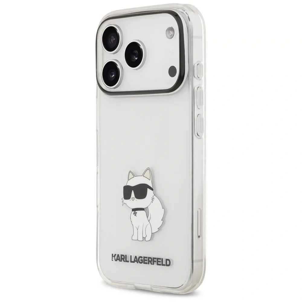 Накладка Lagerfeld для iPhone 18 Pro Max/17 Pro Max IML Choupette Hard, Transparent (KLHCP18XHNCHTCT). Фото 2