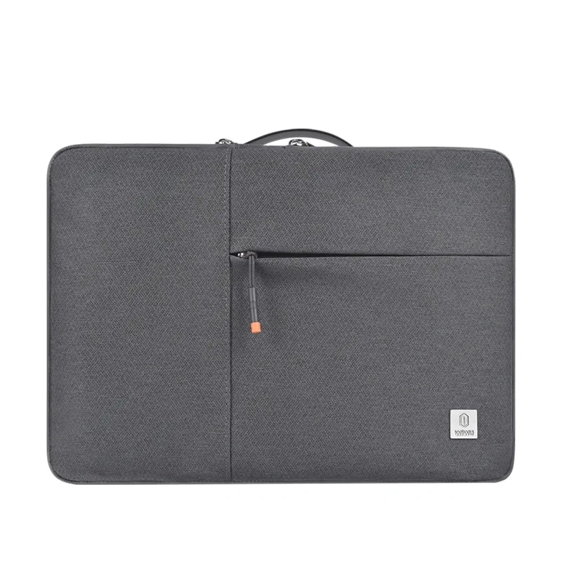 Сумка для ноутбука Wiwu Alpha Double Layer Sleeve Laptop 14, Серая. Фото 1