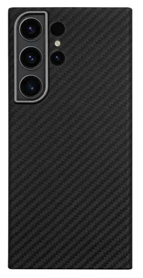 Накладка KzDOO Kevlar для Samsung Galaxy S24 Ultra, Чёрная. Фото 1
