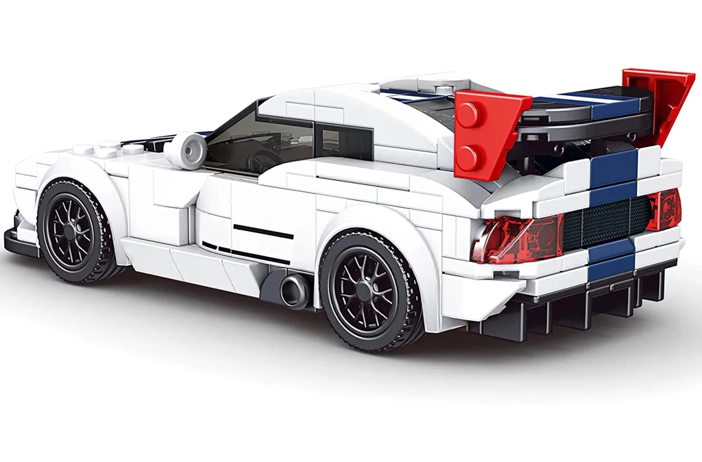 Конструктор Mould King Models 27011. Dodge Viper ACR Roadster, 388 деталей. Фото 3