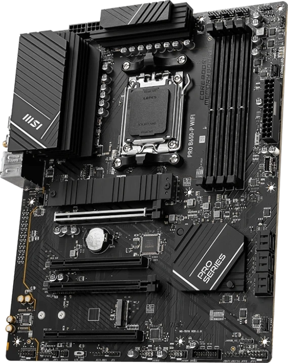 Материнская плата MSI PRO B650-P WIFI (AM5, ATX). Фото 2