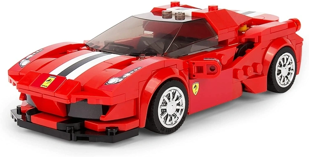 Конструктор Mould King Models 27006. Ferrari 488 GTB, 329 деталей. Фото 2