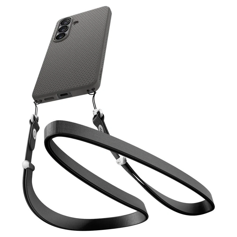 Накладка Spigen Liquid Air для Samsung Galaxy S26, Мраморно-серая (ACS11217). Фото 2