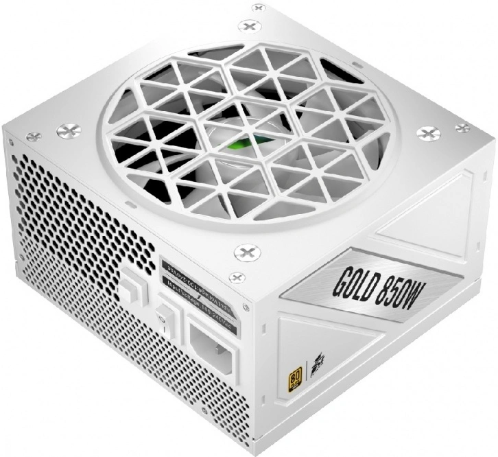 Блок питания 1STPLAYER NGDP GOLD 850W, Белый (HA-850BA4-WH). Фото 5
