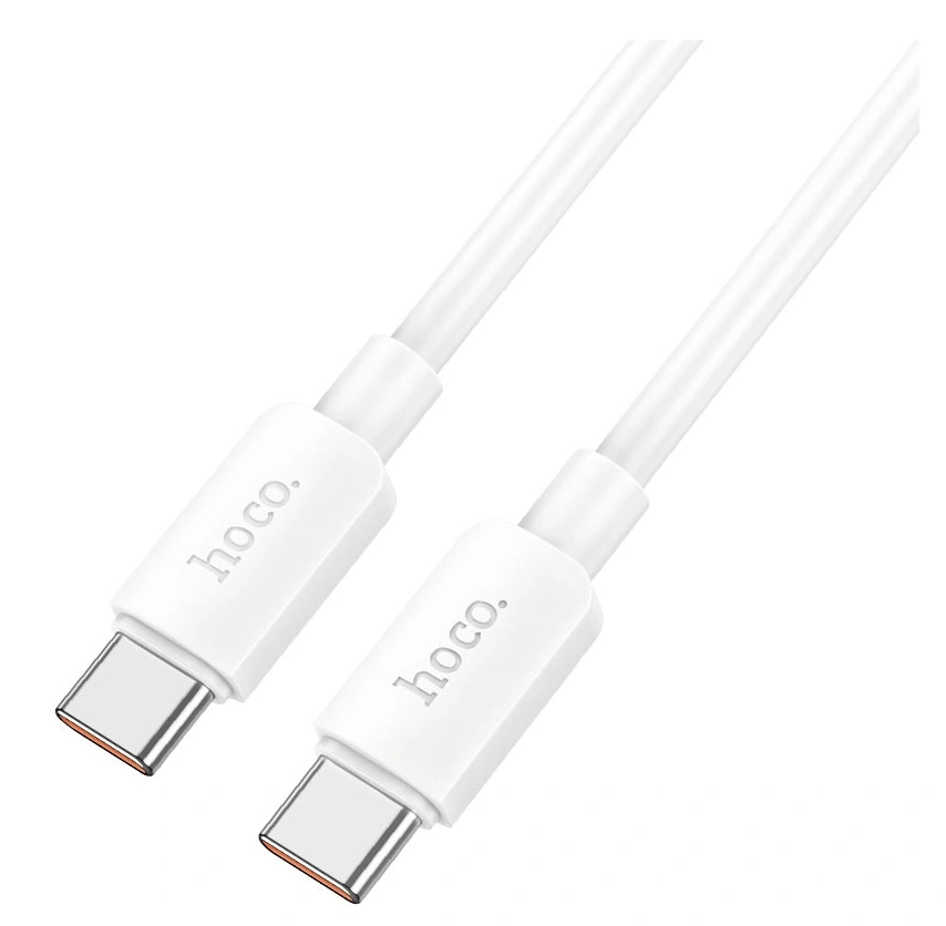 Кабель Hoco X96 Hyper PD60W Type-C - Type-C 1м, Белый. Фото 2