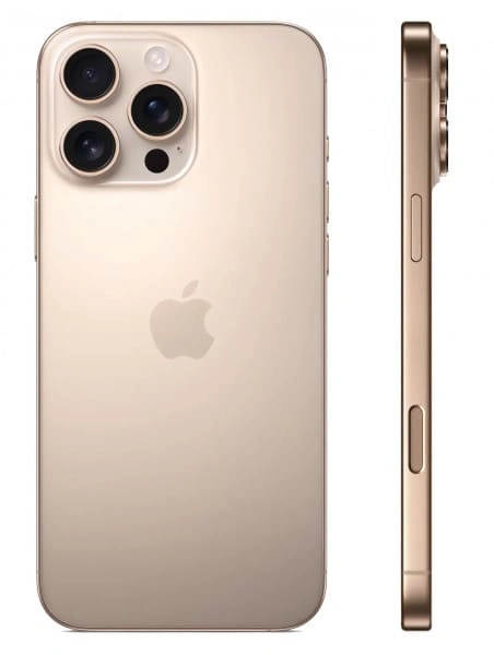 Смартфон Apple iPhone 16 Pro Max 256Gb Desert Titanium (Dual SIM). Фото 2