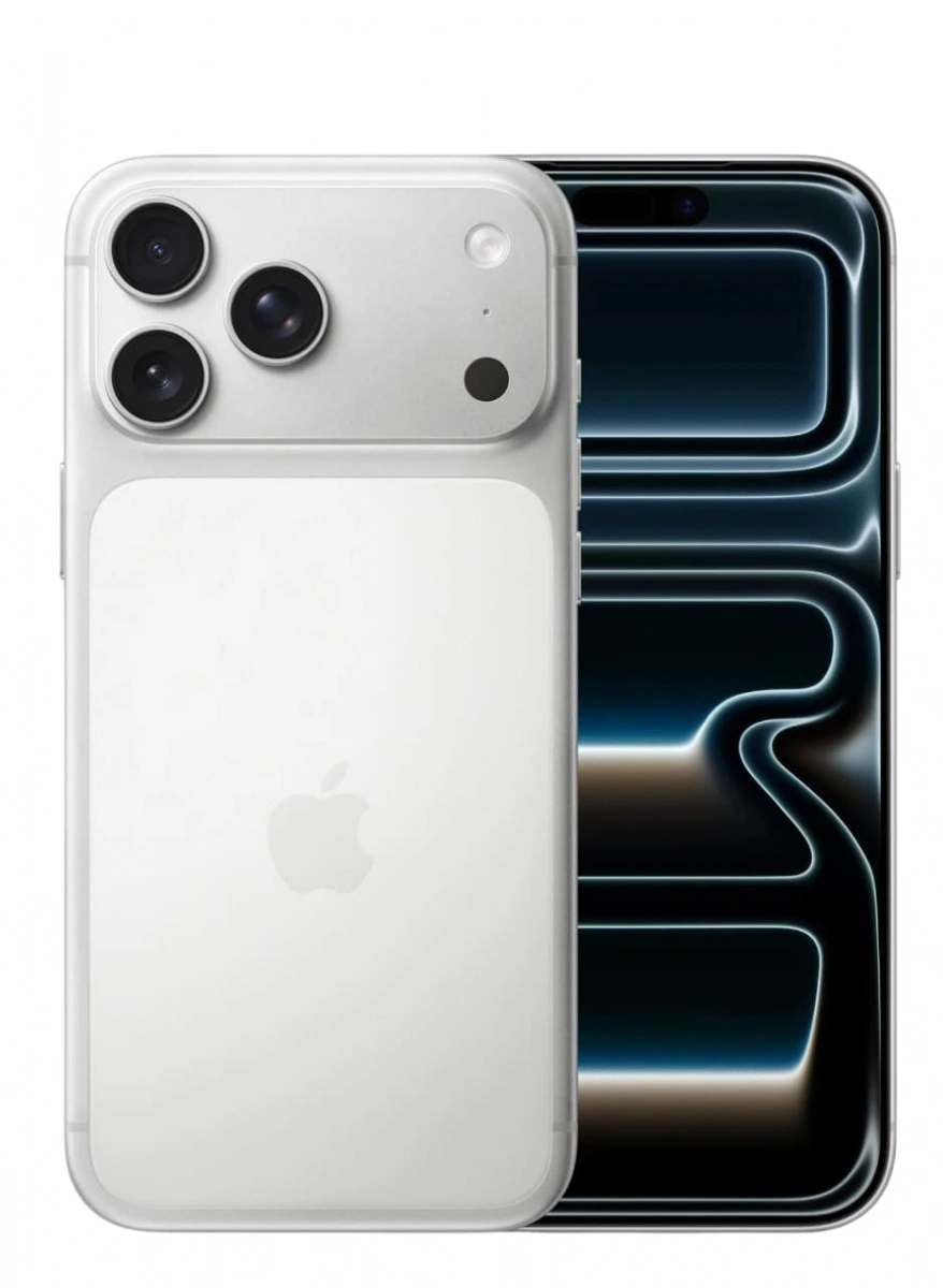 Смартфон Apple iPhone 17 Pro 256Гб, Серебристый (eSIM) (Без RuStore). Фото 1