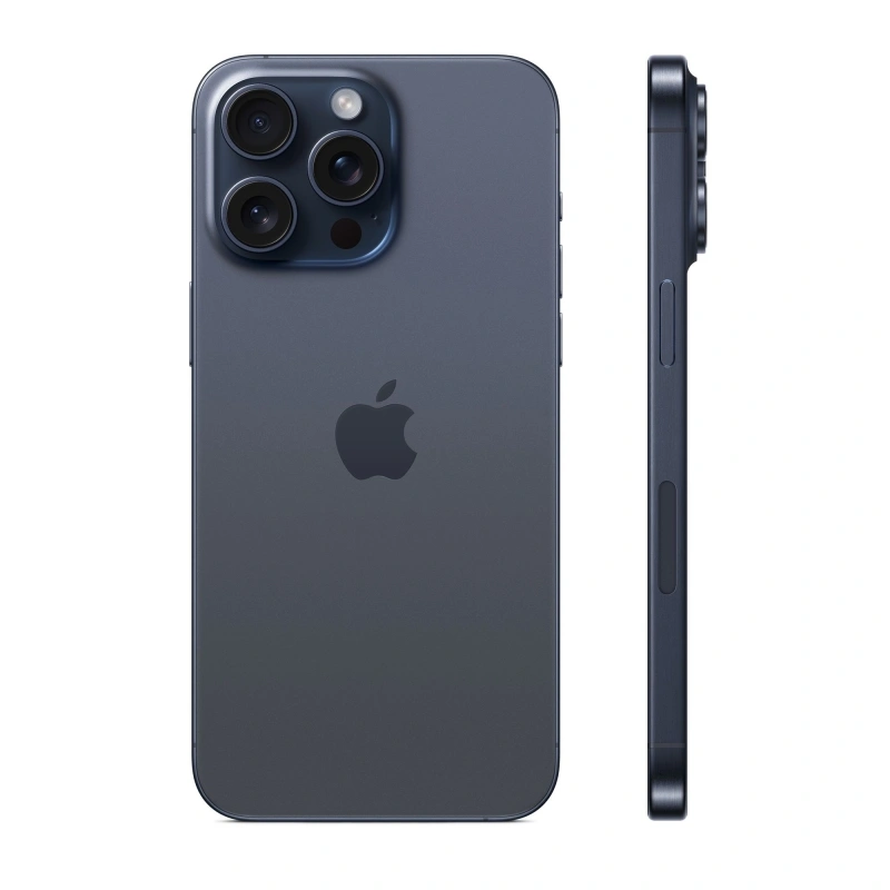 Смартфон Apple iPhone 15 Pro 128Gb Blue Titanium (eSIM+SIM). Фото 4