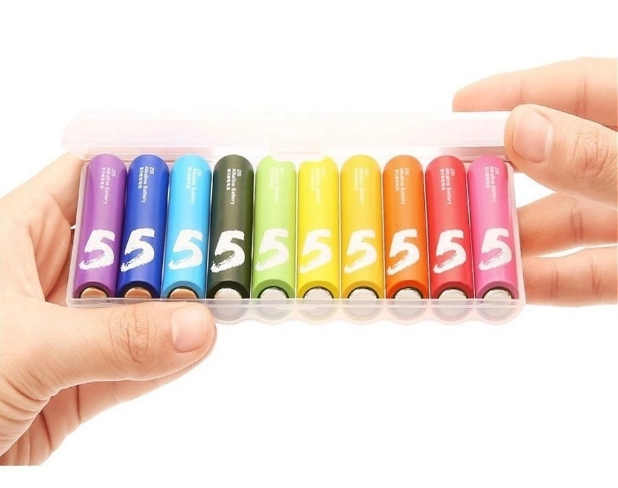 Батарейки ZMi Rainbow ZI5 типа AA 10шт. 1.5V. Фото 5